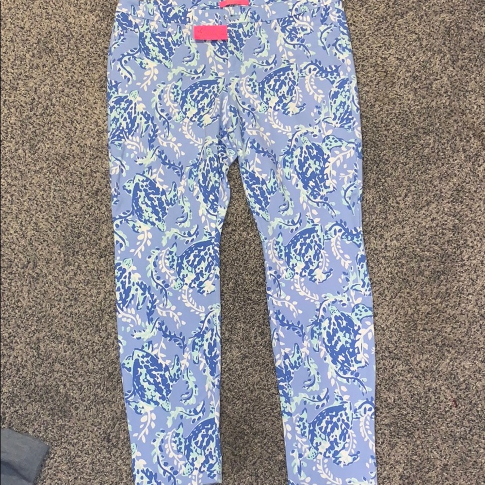 NWT Lilly Pulitzer Kelly Knit Skinny Ankle Pants